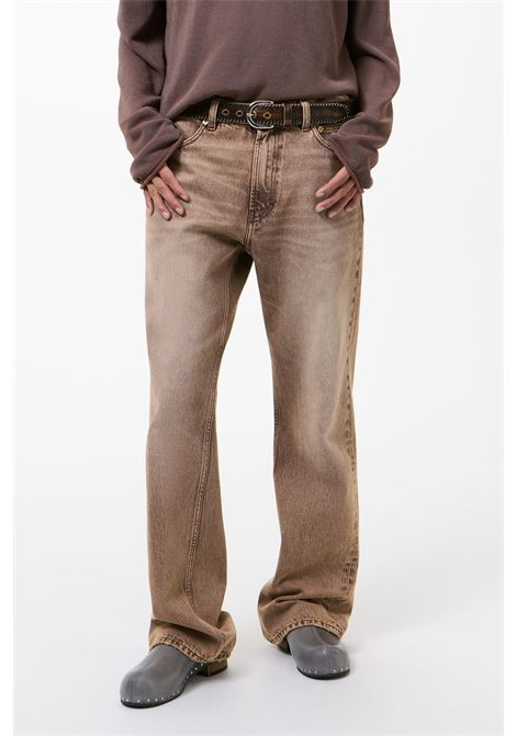 carlson cut jeans man brown OUR LEGACY | M2265CCL